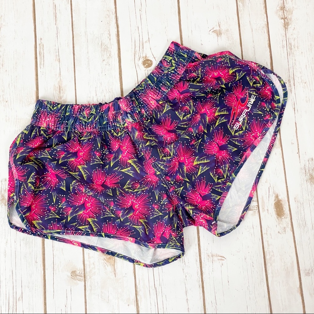 3/$15 Surfline Hawaiian Print Board Shorts
